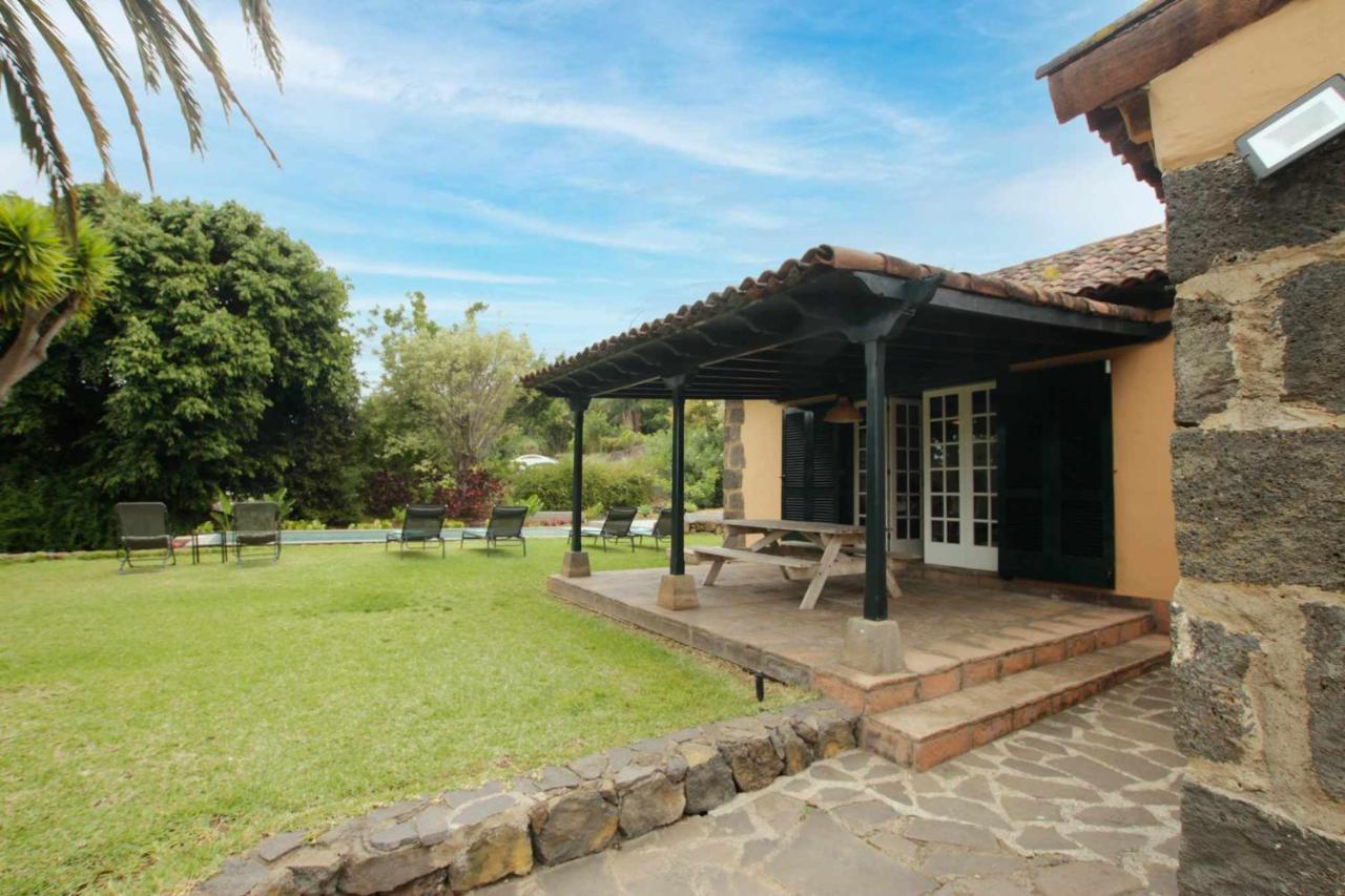 Casa Privada Con Piscinajacuzzi En La Orotava Villa Exterior photo